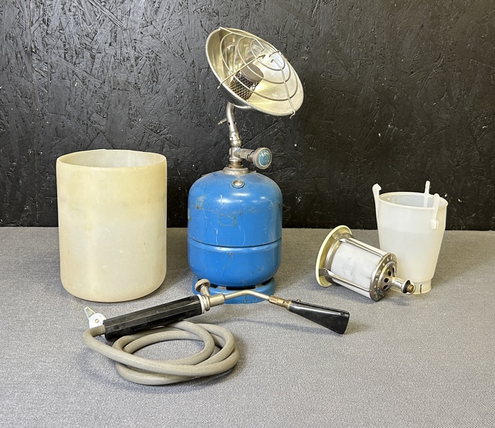 Brännare primus och lampa 