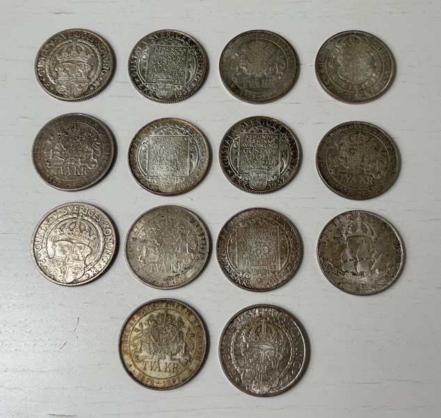 Jubileumsmynt silver, Sverige 80% 