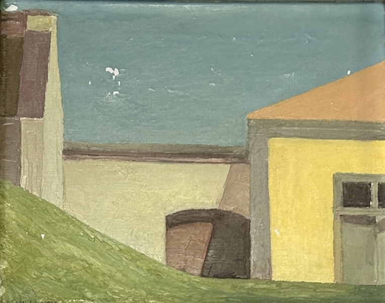 Curt Norberg. Olja på duk, signerad, 1984.