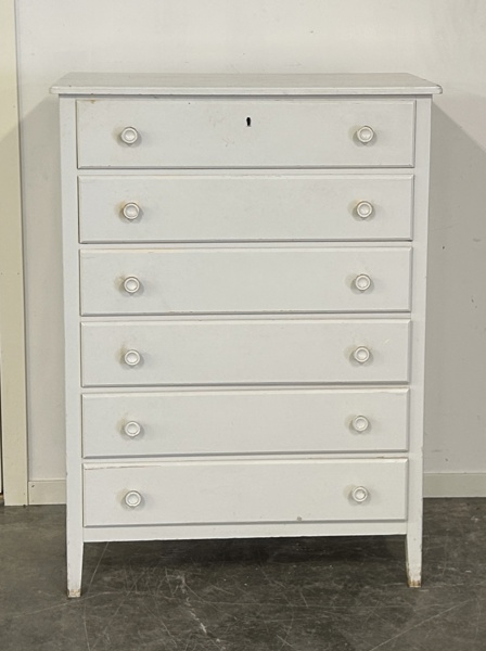 Byrå, 6-lådig.