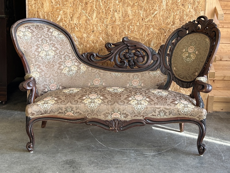 Soffa, rokokostil 1800 talets slut 