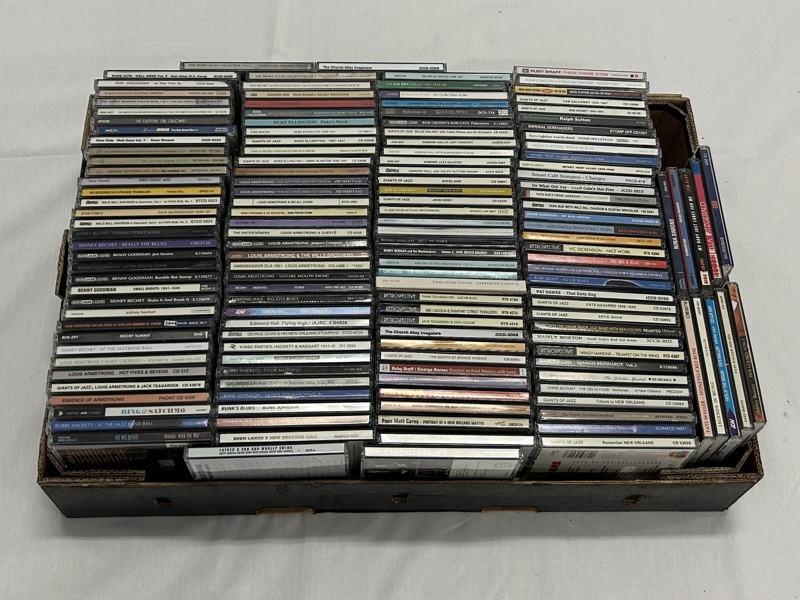  CD-skivor, jazz, 150 st.