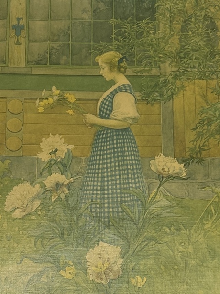 Carl Larsson. Färgtryck.